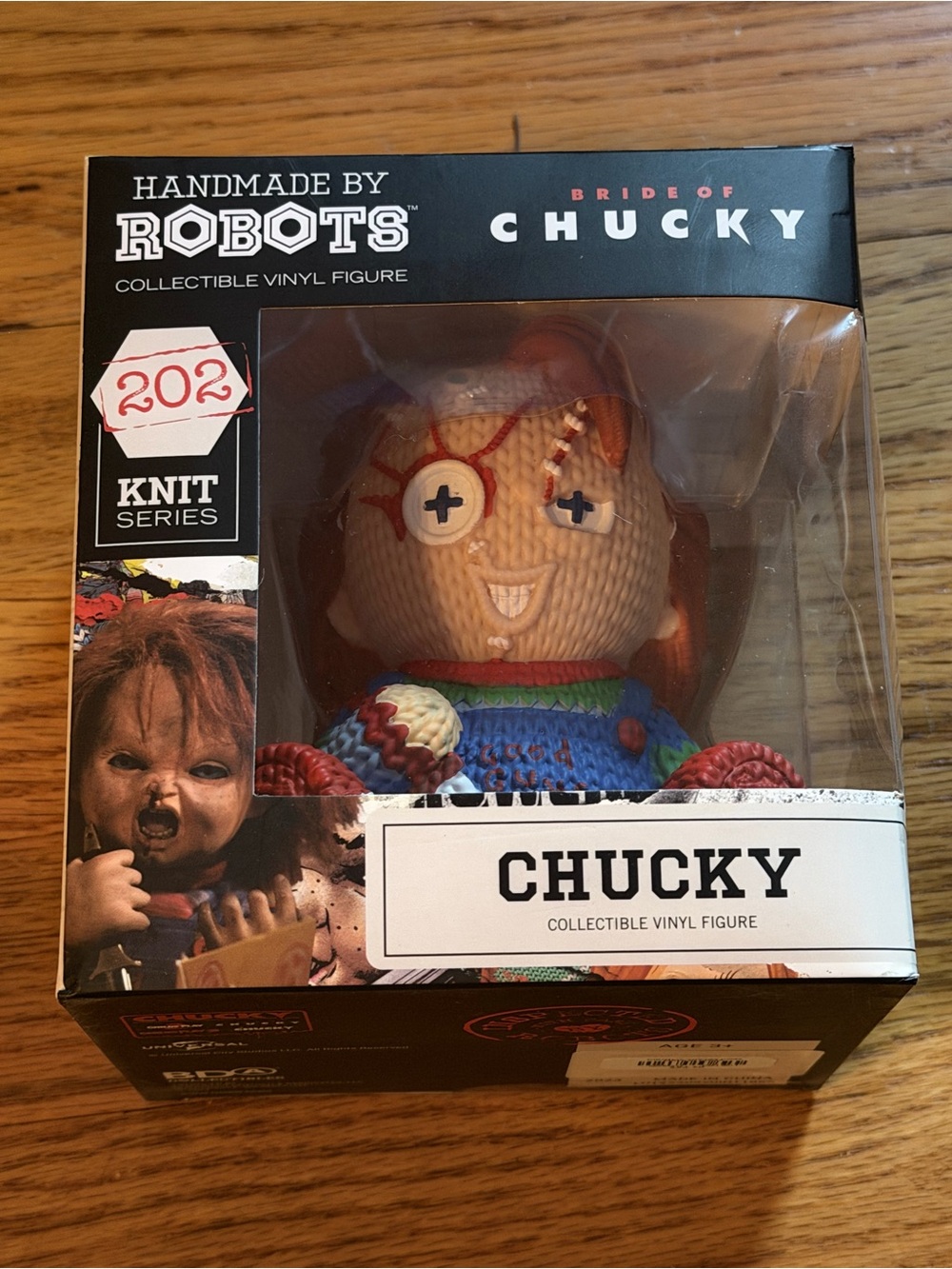 Handmade by Robots Chucky Knit Series Collectible Vinyl Figure - Multi-Color